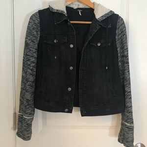 Free people, Distressed jean jacket